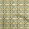 thumbnail image 1 of oneOone Cotton Poplin Yellow Fabric Geometric Craft Projects Decor Fabric Printed By The Yard 56 Inch Wide, 1 of 5