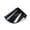 Black, variant on Multi-Color Cycling Sun Hat with 360 Rotating UV Protection Lens - Adjustable, Wide Brim, Breathable Bamboo Sweatband for Outdoor Sports
