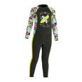 thumbnail image 1 of Traje de neopreno para niños de 2,5 mm para surf, cuerpo completo, traje de buceo para niños y jóvenes, protección UV 5+ S, 1 of 9
