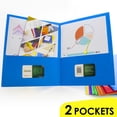 thumbnail image 4 of BAZIC 2 Pockets Paper Folder Portfolio, Document Folders, 4-Pack, 4 of 5