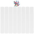 thumbnail image 1 of REOFLYUP 8 Bulletin Board Pin Board Strips in White Color for Simple Design Note Organizer, 1 of 8