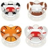 NUK Sports Silicone Orthodontic Pacifiers, 2-Pack, 6-18 months (Design May Vary)