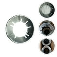 thumbnail image 1 of OUNONA Windproof Gas Stove Rack Stand Metal Gather Fire for Cooks 1Set, 1 of 8