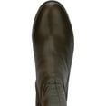 thumbnail image 4 of Kenneth Cole New York Womens Justin Leather Dress Boots Green 7.5 Medium (B,M), 4 of 4