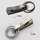 thumbnail image 2 of Llavero liso de lujo electrochapado llavero anticorrosión a prueba de robos elástico resistente al desgaste accesorio de soporte para teléfono Almacenamiento y organización del hogar Plata 2 Kearding HA074126-02B, 2 of 6