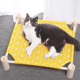 thumbnail image 4 of Cat Hammock Bed, Solid Wooden Removable Compatible With Cats And Puppies, 4 of 5