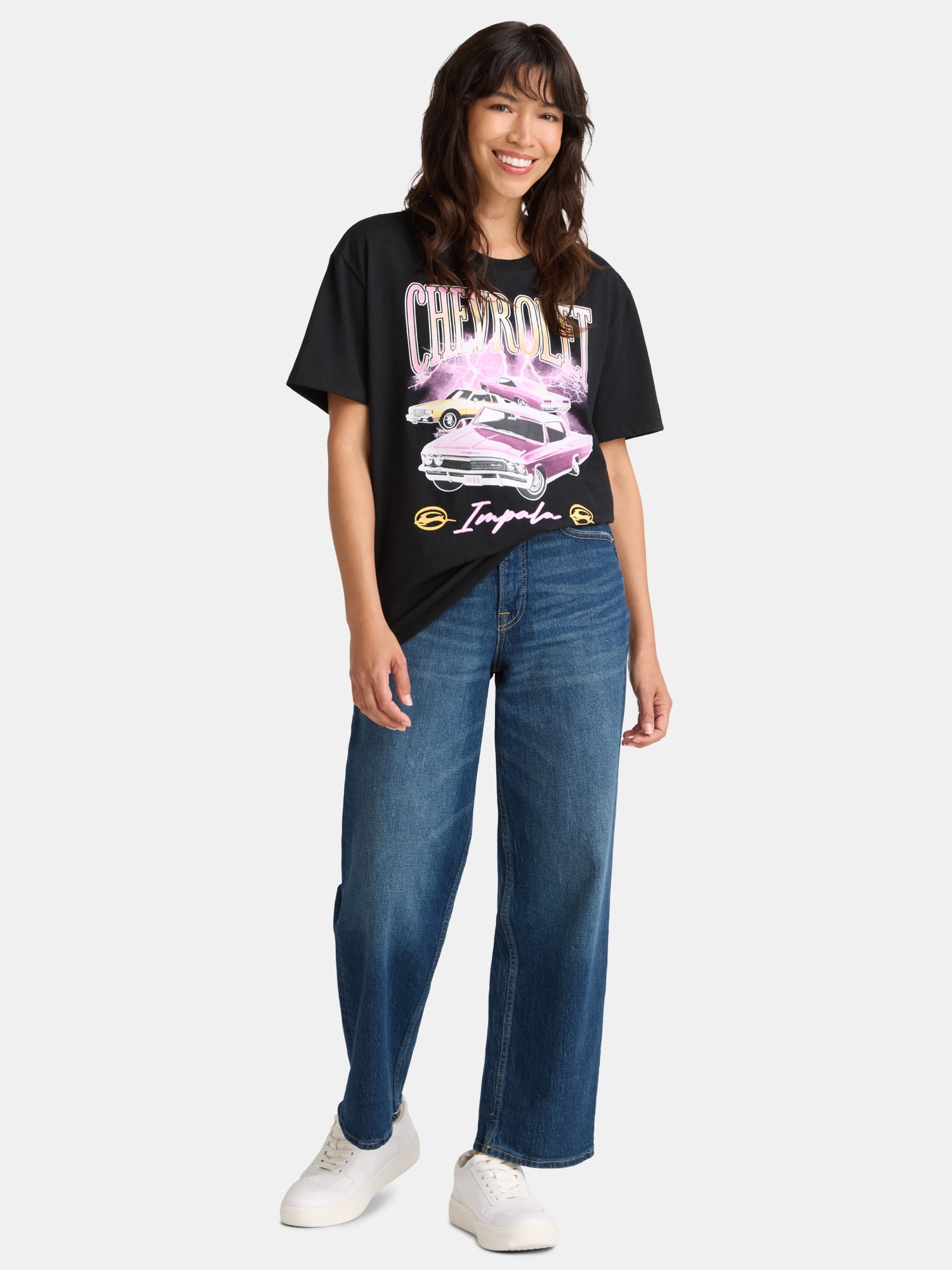 Chevrolet Impala Women’s Graphic Tee, Sizes XXS-XXL