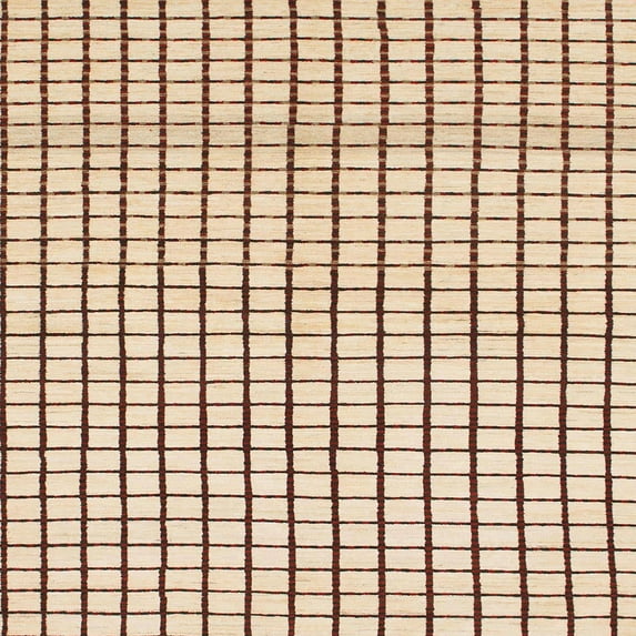 Ahgly Company Indoor Square Abstract Rust Pink Solid Area Rugs, 5' Square