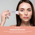 thumbnail image 4 of 3Pcs Cosmetic Brush Manicure Brush Short Handle Loose Powder Foundation Brush, 4 of 8