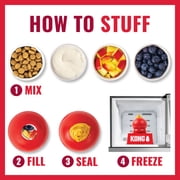 KONG® Classic Rubber Dog Toy for Average Chewers, Small, for Dogs Up to 20 lbs
