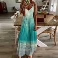 thumbnail image 3 of Bright Sunshine Through Deep Blue Sea Sleeveless Dress Woman Fashion Long Dresses Women's Summer Suit Dress Summer 2025 Women, 3 of 7