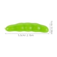 thumbnail image 2 of Masteelf 20pcs Realistic Plastic Pea Models Lifelike Green Vegetable Decor Fake Pea Props Simulated Vegetable Artificial Sweet Pea, 2 of 8