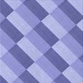 thumbnail image 1 of Ahgly Company Indoor Square Patterned Jeans Blue Area Rugs, 4' Square, 1 of 6