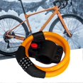 thumbnail image 3 of Universal Bicycle Lock High Safety Performance Mountain Bike Password Lock Four-digit Combination Steel Cable Code Cycling Lock Riding Equipm, 3 of 5