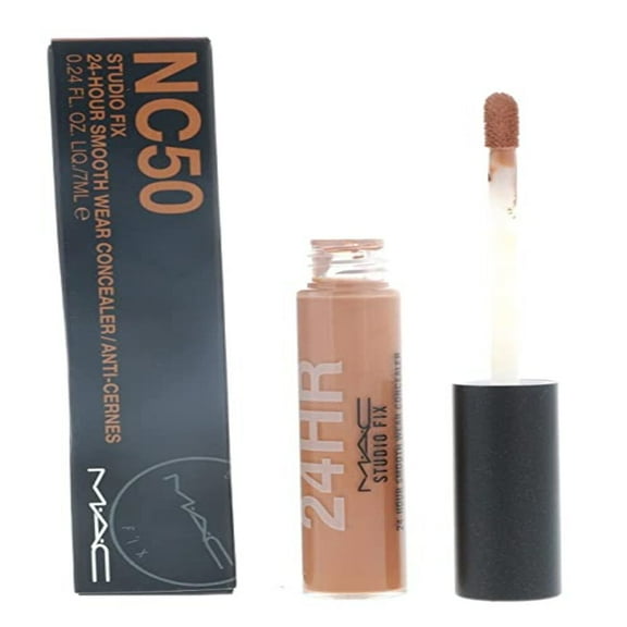 MAC COSMETICS STUDIO CONCEALER 0.23 OZ NC55 MAC COSMETICS/STUDIO FIX 24-HOUR SMOOTH WEAR CONCEALER (NC55) 0.23 OZ (7 ML) TERRA COTTA WITH NEUTRAL UNDER FOR DARK SKIN