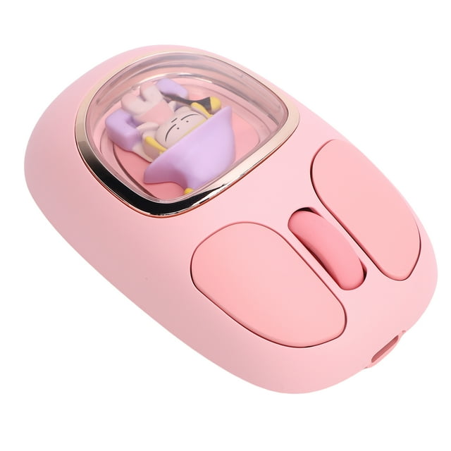Lindo Mouse Inalámbrico De Muñeca, 2.4G, BT5.0, BT3.0 3 Modo Con RGB Retroiluminado Y Silencioso, Mouse Ergonómico Recargable Para PC, Computadora Portátil, Tableta, Juegos Y