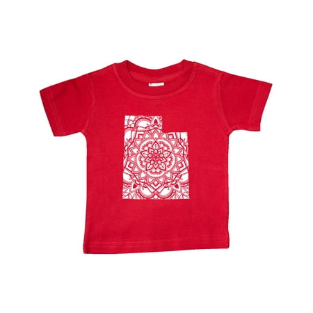 

Inktastic Utah Silhouette Mandala Gift Baby Boy or Baby Girl T-Shirt