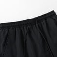 thumbnail image 6 of JTieacloth Men's Cargo Shorts Outdoor Casual Workout Gym Hiking Comfortable Lightweight Breathable Durable Stretch Fabric Utility Pocket Style Mens Cargo Shorts Black, 6 of 6