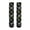 Dirt Bike and Tire Track Black Pattern, variant on Dirt Bike and Text Black Pattern Women's Crew Socks, Mid-calf Polyester Running Athletic Socks with Reinforced Heel & Toe, Moisture Wicking Gifts Ideas for Sports Work Home