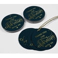 thumbnail image 4 of Inkdotpot Gold Foil Paper Hang Tags Thank You For Celebrating With Me Birthday Favor Tags 50 Pieces, 4 of 6
