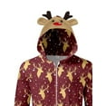 thumbnail image 4 of Family Christmas Pjs Matching Sets Reindeer Onesie Pajamas for Family, 4 of 10