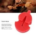 thumbnail image 3 of 8Pcs Single Hole Violin Mute Rubber Practice Mute  Musical Accessory Parts For Lower The Volume Of The Instrument, 3 of 8