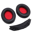 thumbnail image 1 of Almohadillas Para Los Oídos, Kit De Cojín Para La Diadema, Apto Para Auriculares 1MORE SonoFlow, Espuma Viscoelástica De Alta Densidad, Almohadilla Para La Cabeza De Cuero, 1 of 7
