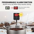 thumbnail image 3 of TempPro TP511W Waterproof Digital Candy Thermometer Programmable with Pot Clip (Formerly ThermoPro), 3 of 8