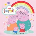 thumbnail image 2 of CafePress - Peppa Pig: My Family - Baby Light Bodysuit, Size Newborn - 24 Months, 2 of 4