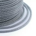 thumbnail image 3 of U8MO 16.4 yards/Roll 2mm Polyester Braided Cord Jewelry Beading Threads Twist String-Gainsboro, 3 of 3