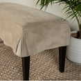 thumbnail image 4 of Leffler Home Pleated Short Slipcover Lisburn Rattan, 4 of 5