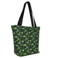 thumbnail image 3 of Kdxio Tropical Leaves1 Women Reusable Grocery Bags Foldable Ripstop,Reusable Shopping Bags for Shopping,Gym,Gift, 3 of 8