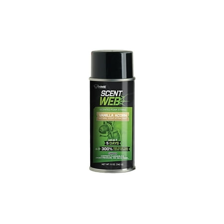 HME Scent Web Vanilla Acorn 5 oz Natural Scent Attractant Aerosol
