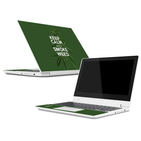 Skin For Lenovo Chromebook C330 (2018) - Smoke Weed | MightySkins Protective, Durable, and Unique Vinyl Decal wrap cover | Easy To Apply, Remove, and Change Styles | Made in the