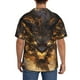 thumbnail image 3 of Fotbe Cool Black Gold Dragon Camisa Estampada de Manga Corta para Hombre, Casual de Verano, Estilo Playero, Sin Arrugas-3X-Large, 3 of 5
