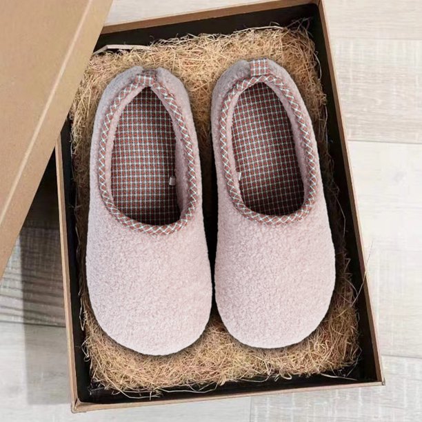 Zapatos de casa para mujer y hombre, Zapatos de casa suaves y cálidas antideslizantes para interior y exterior DQrwqpou Tenis De Mujer Tenis De Hombre