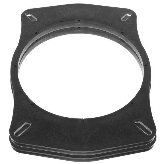 Zehuanyu 2 Pcs Car Horn Bracket Speaker Adapters Ring Speakers Amplifier Black