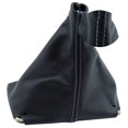 thumbnail image 4 of Geelife Manual Shift Boot Cover Leather Synthetic for Camaro Firebird 82-92 Gray Stitch, 4 of 7