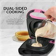 thumbnail image 5 of Nostalgia MyMini Personal Electric Waffle Bowl Maker, Pink, 5 of 8