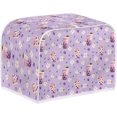 thumbnail image 2 of Toaster Cover 4 Slice Long Slot Red Rose Print Bread Maker Covers Machine Washable Appliance Accessories, 2 of 8