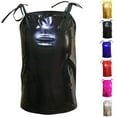 thumbnail image 3 of CHEEREAM Girls Shiny Metallic Camisole Cami Tank Top Tee Dance Sports Vest Shirts Casual Undershirts, 3 of 3