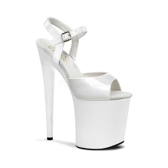 Women's Pleaser Flamingo 809 Ankle Strap Platform Sandal