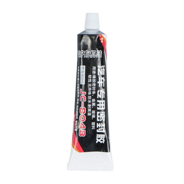 Sellador de parabrisas de alta temperatura, pegamento de silicona impermeable para sellado automático, duradero y compatible con múltiples materiales.