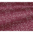 thumbnail image 5 of oneOone Viscose Jersey Red Fabric Abstract Block Craft Projects Decor Fabric Printed By The Yard 60 Inch Wide, 5 of 5