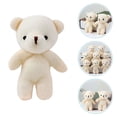 thumbnail image 3 of 10 Uds. De muñeco de oso pequeño de peluche, colgante de oso de peluche, llavero de Animal de peluche, colgante, 3 of 7