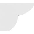 thumbnail image 3 of Ekena Millwork 6"W x 10"H X 12"L Standard Crestline Architectural Grade PVC Rafter Tail, 3 of 4