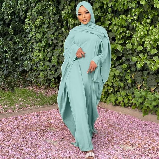 green emerald velvet dress Zaynab Jilbaab (Mint Green)(Sale) main image 0