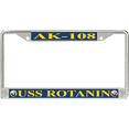 thumbnail image 1 of USS Rotanin AK-108 License Plate Frame, 1 of 1