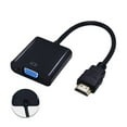 thumbnail image 4 of HDMI to VGA SuperShield HDMI vers, Plaqué Or VGA Adapter (Mâle vers Femelle) Compatible pour Ordinateur, de Bureau, Portable, PC, Moniteur, Projecteur, HDTV, Chromebook, Raspberry Pi, Roku, Xbox et Plus, 4 of 6