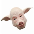 thumbnail image 4 of Máscara de látex de goma con forma de cabeza de cerdo con disfraz de animal para adultos, 4 of 4